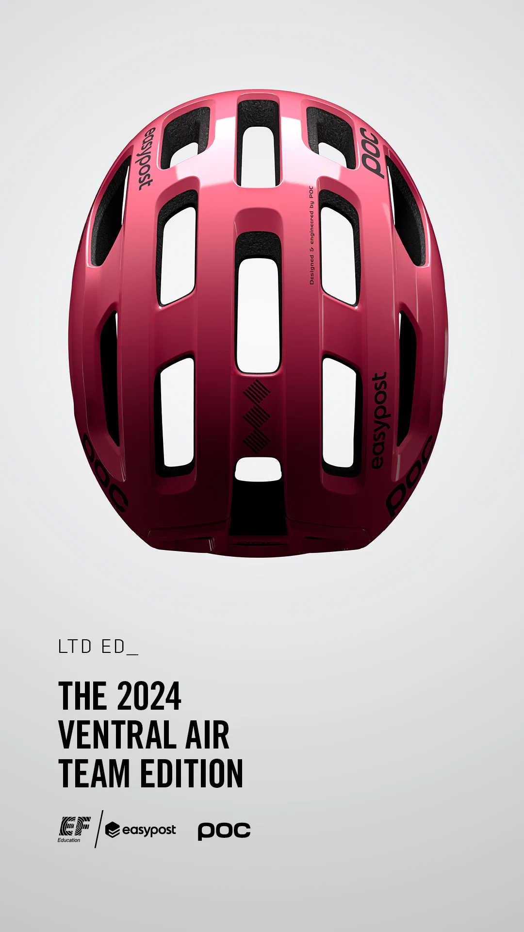 Kask szosowy POC VENTRAL AIR MIPS EF Race Team LIMITED różowy - Image 6