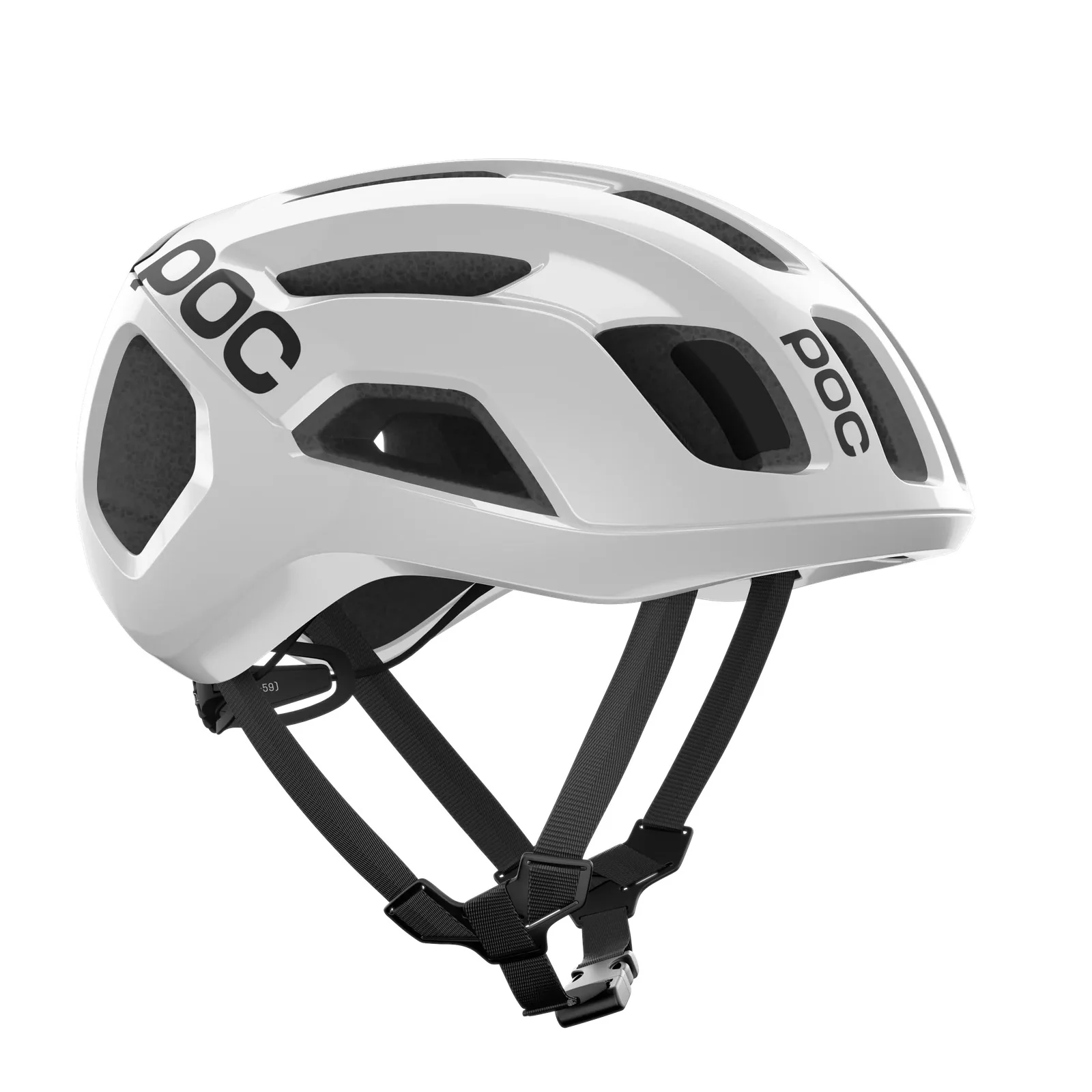 Kask szosowy POC VENTRAL AIR MIPS Logo biały/czarny matowy - Image 3