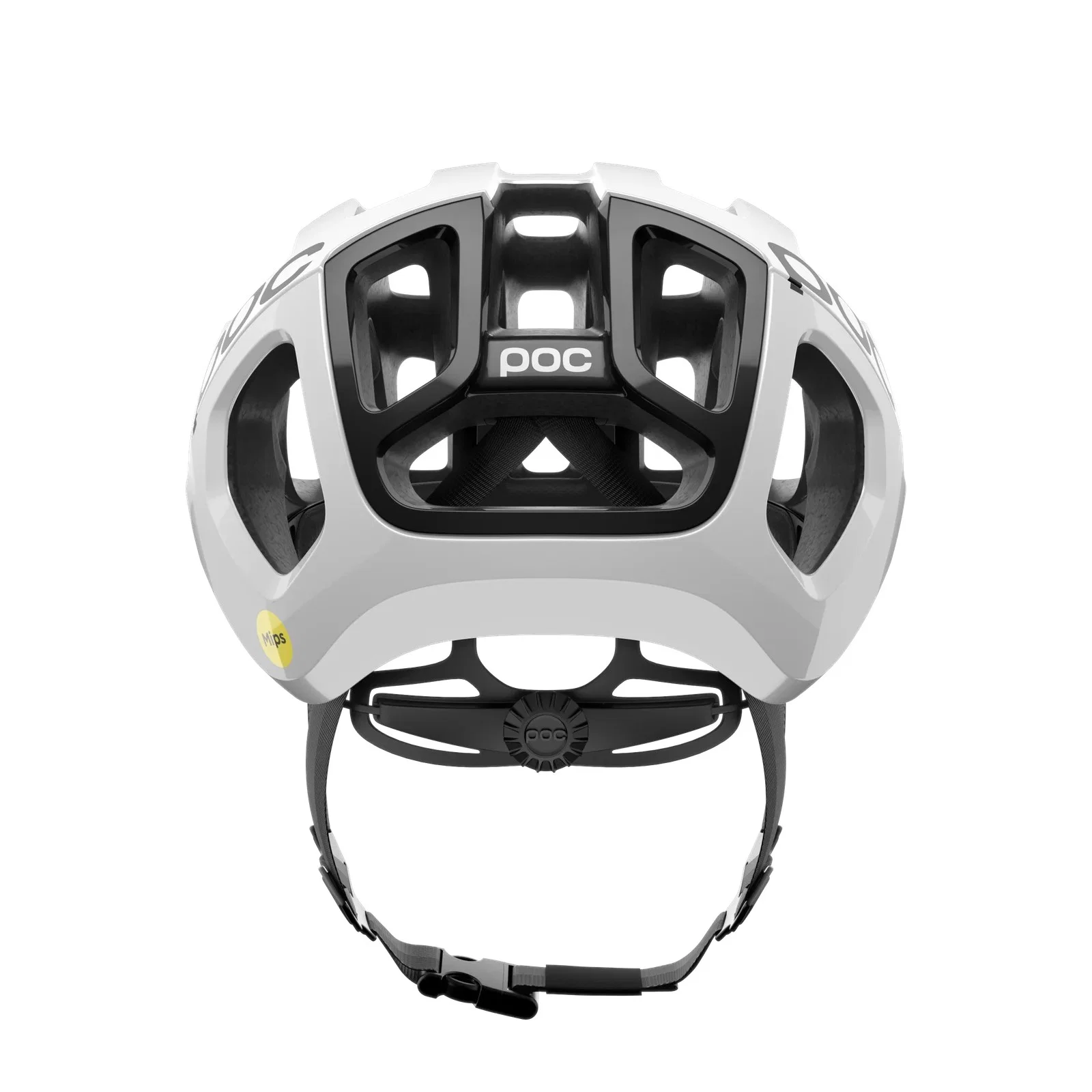 Kask szosowy POC VENTRAL AIR MIPS Logo biały/czarny matowy - Image 4