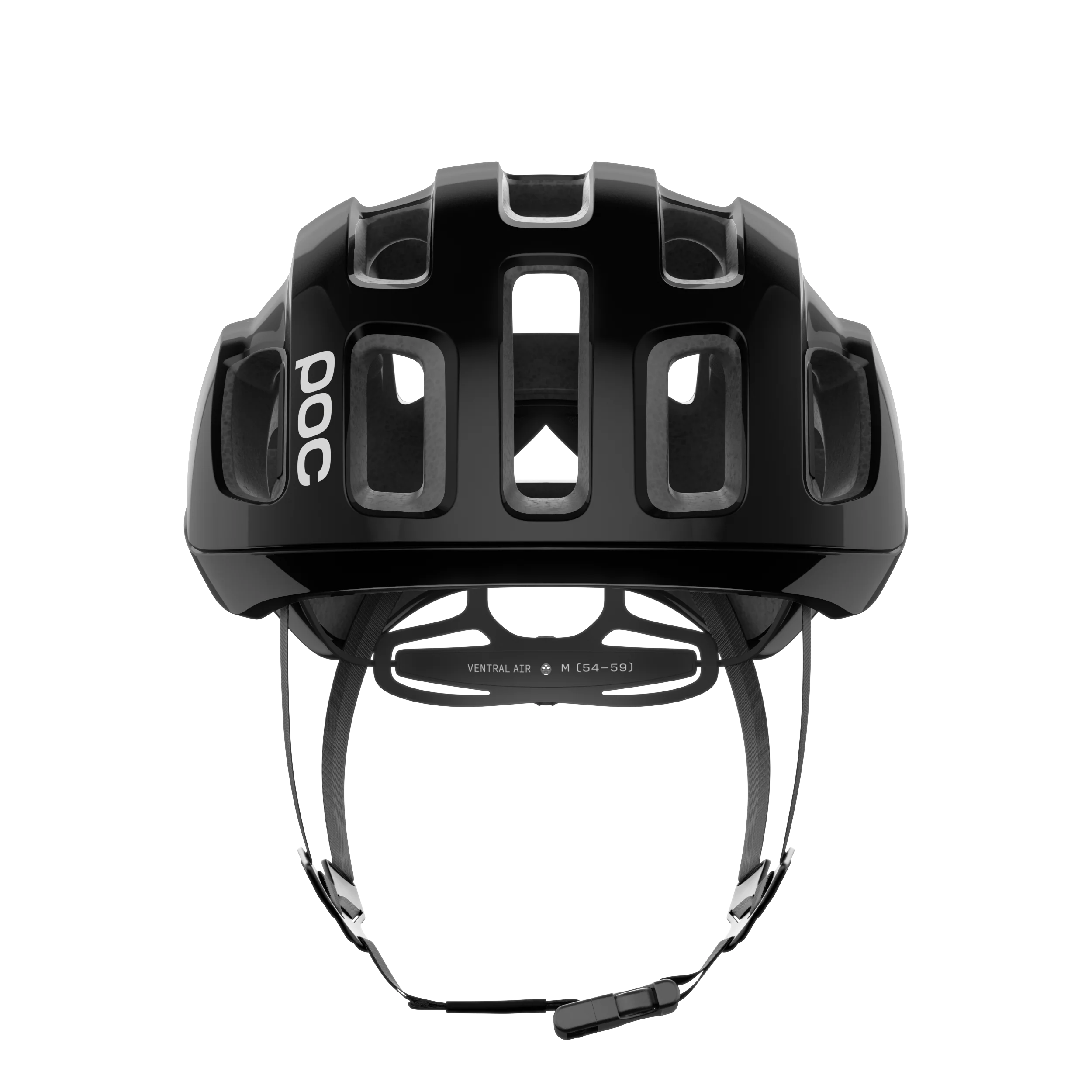 Kask szosowy POC VENTRAL AIR MIPS Logo czarny/biały matowy - Image 2