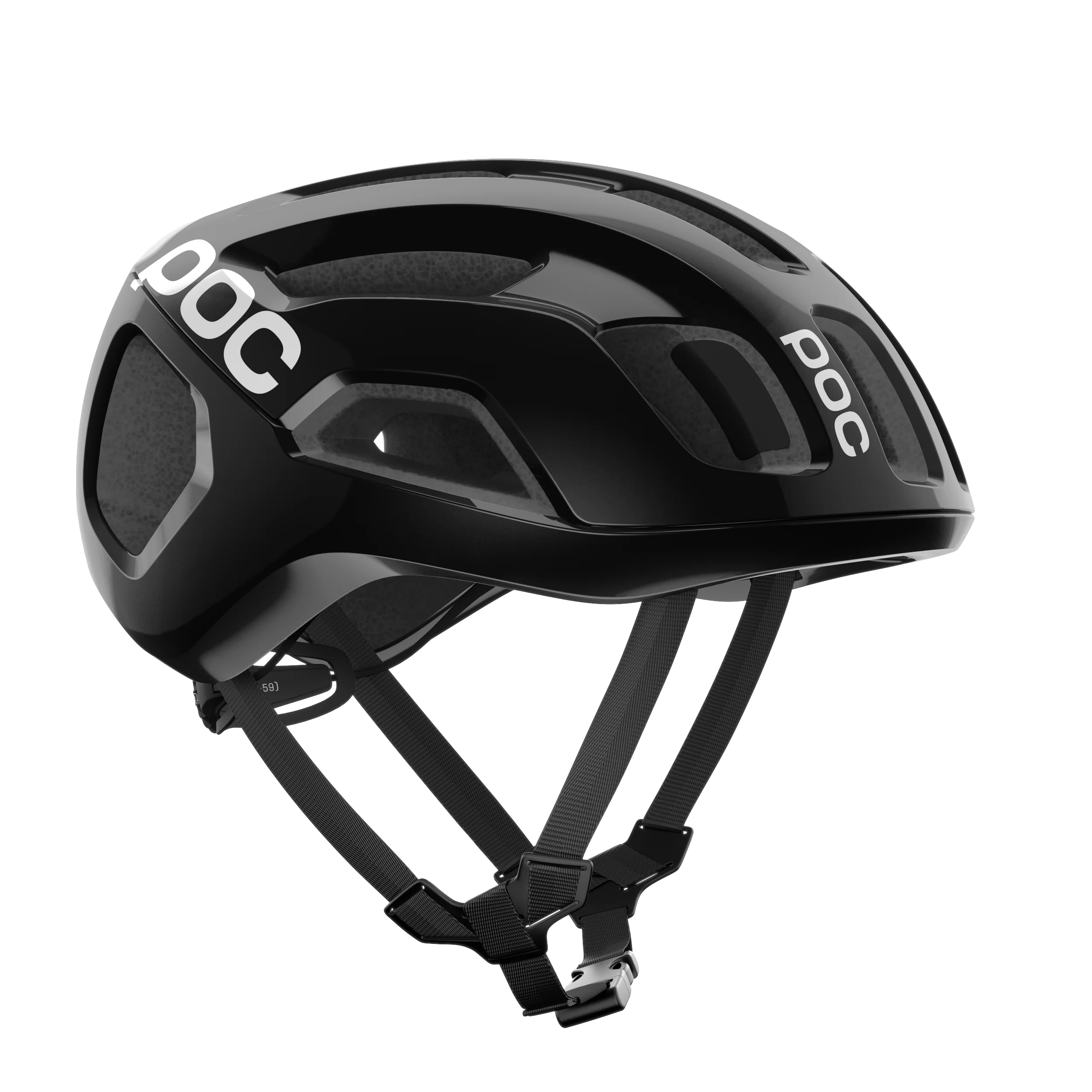 Kask szosowy POC VENTRAL AIR MIPS Logo czarny/biały matowy - Image 3