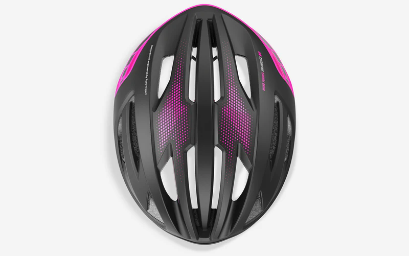 Kask szosowy RUDY PROJECT EGOS czarny/różowy - Image 5