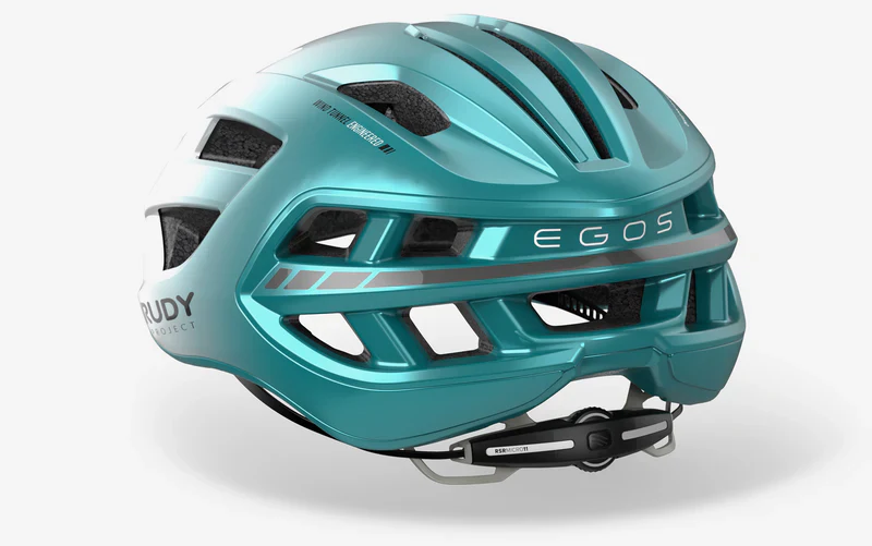 Kask szosowy RUDY PROJECT EGOS szmaragdowo-biały - Image 4