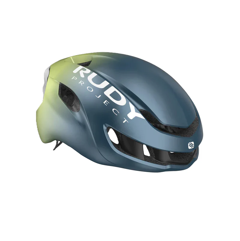 Kask szosowy RUDY PROJECT NYTRON niebieski/zielony matowy