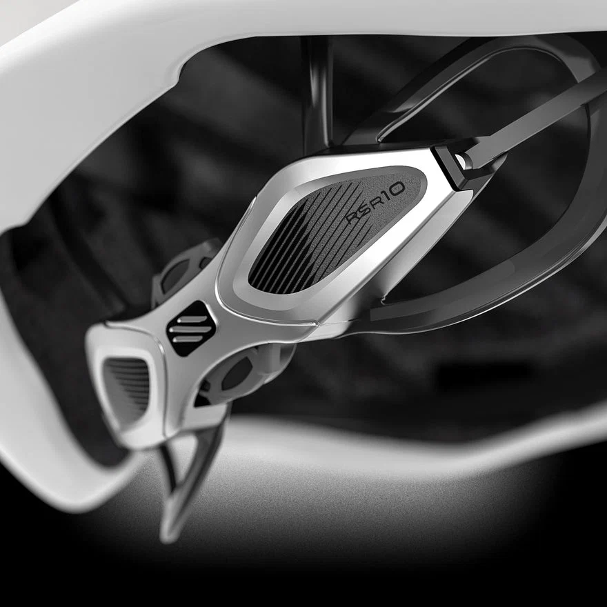 Kask szosowy RUDY PROJECT NYTRON PRO White Iridescent Matt - Image 7