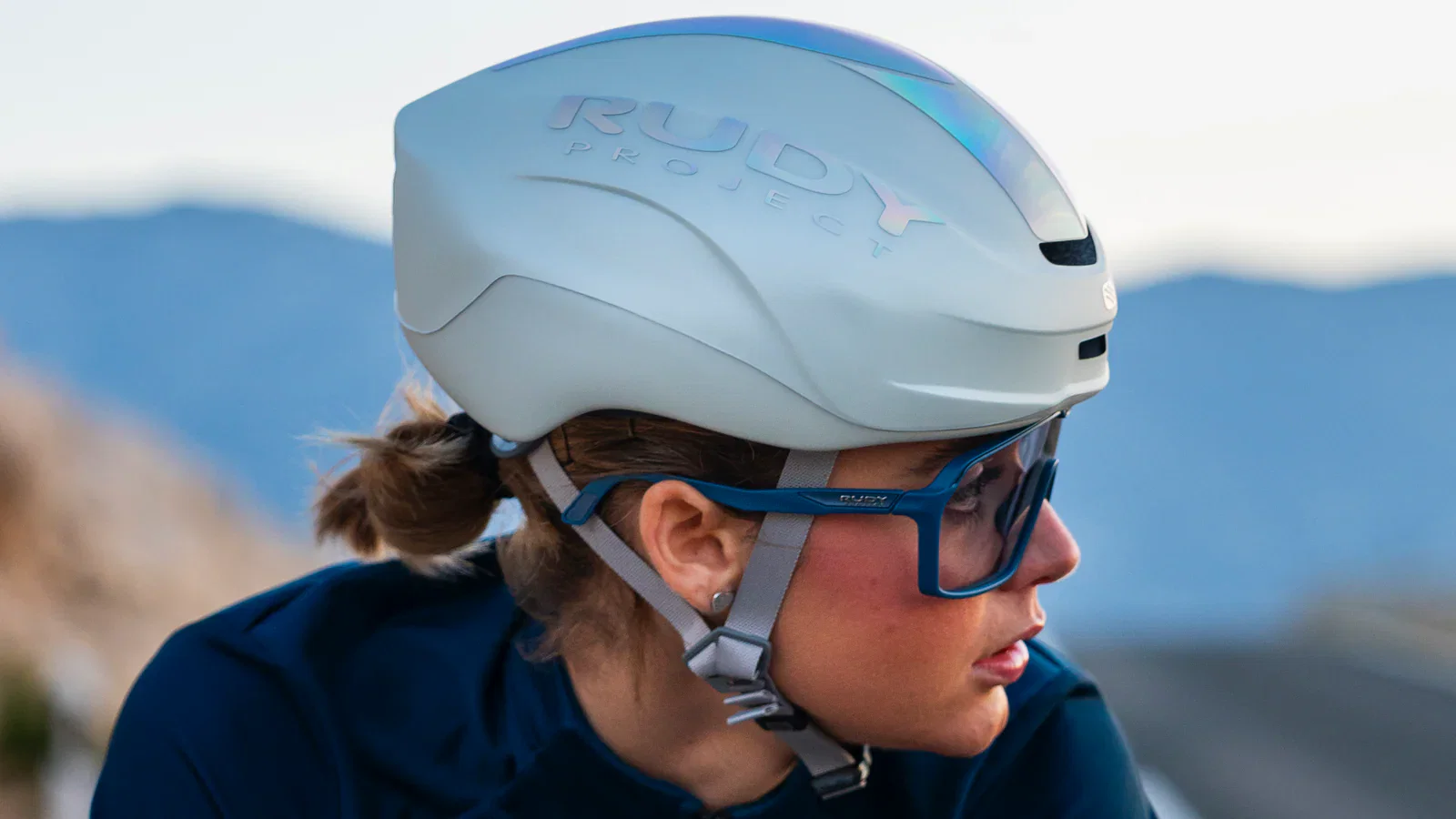 Kask szosowy RUDY PROJECT NYTRON PRO White Iridescent Matt - Image 8