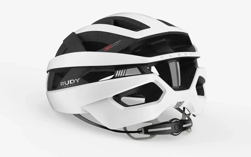 Kask szosowy RUDY PROJECT REBEL CARBON Matt White - Image 4