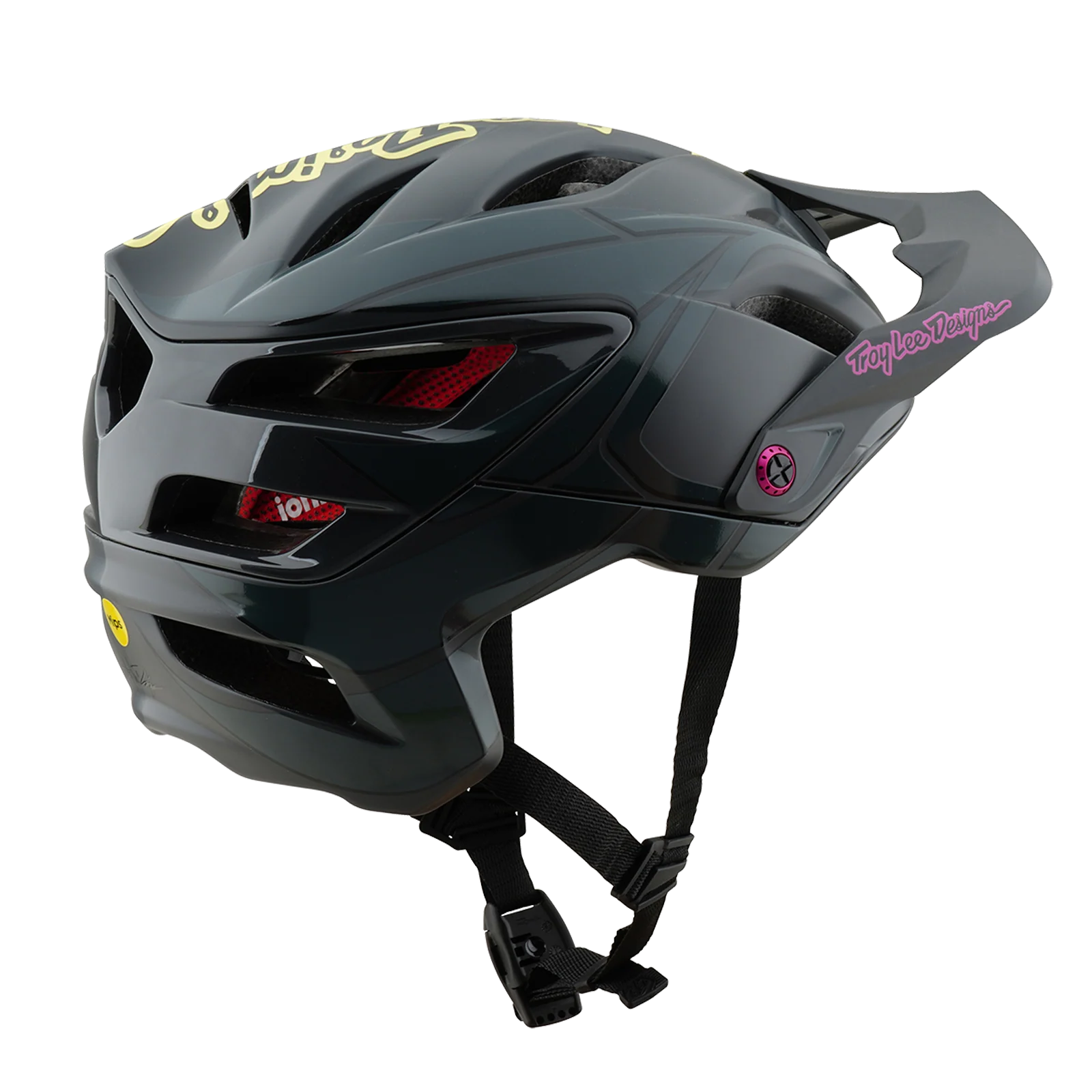 Kask MTB TROY LEE DESIGNS A3 MIPS GHOSTWING szary/czarny - Image 2