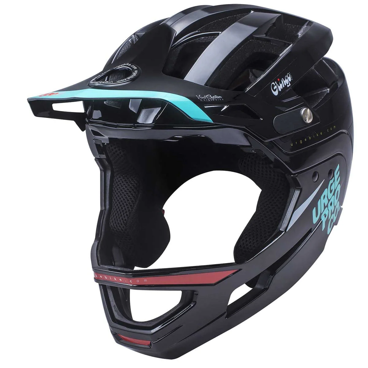 Kask URGE GRINGO DE LA PAMPA MTB czarny - Image 2