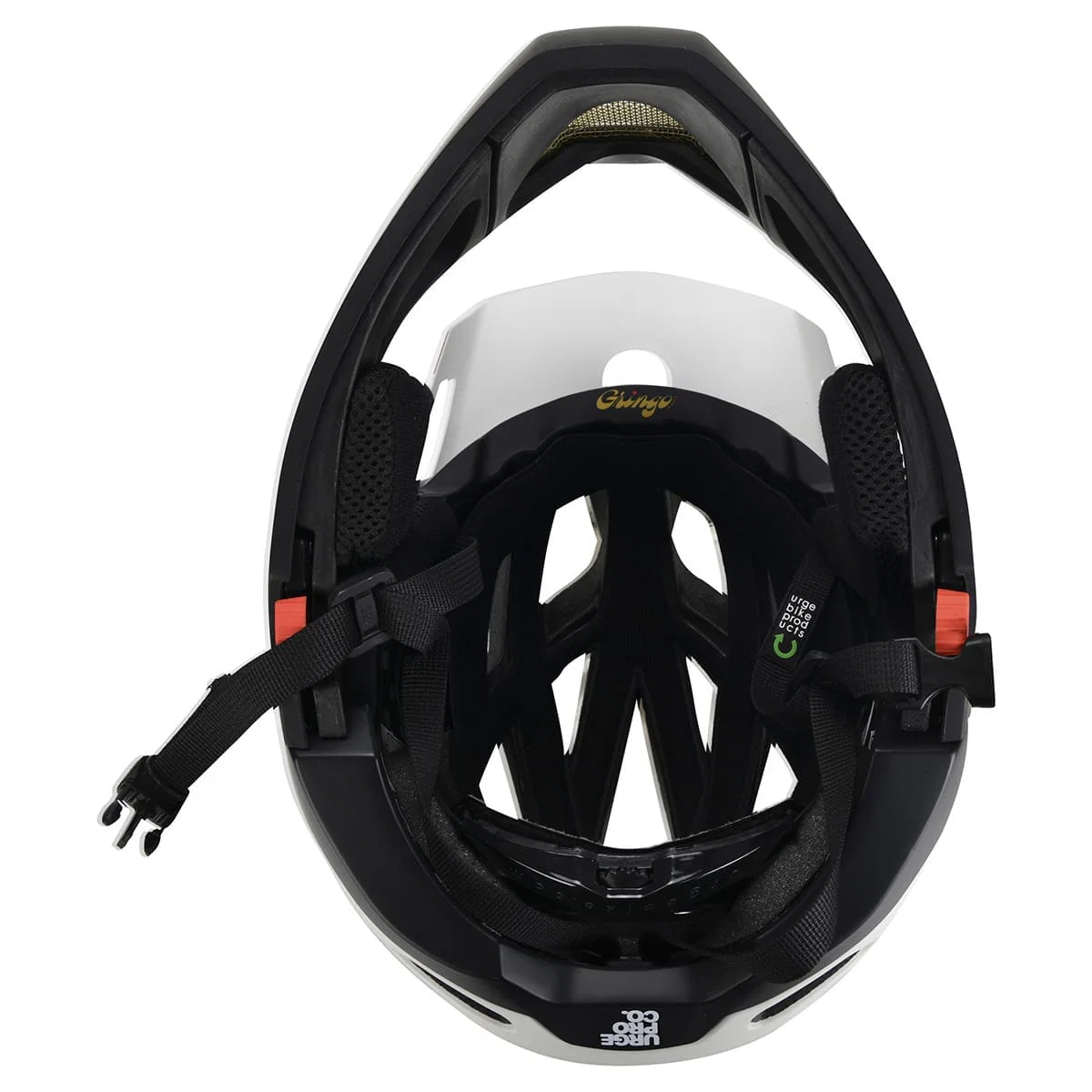 Kask URGE GRINGO DE LA SIERRA MTB biały/czarny - Image 6
