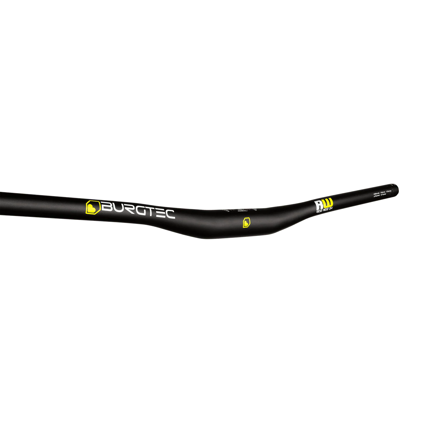 Kierownica BURGTEC RIDE WIDE DH Rise 15mm 800mm czarna