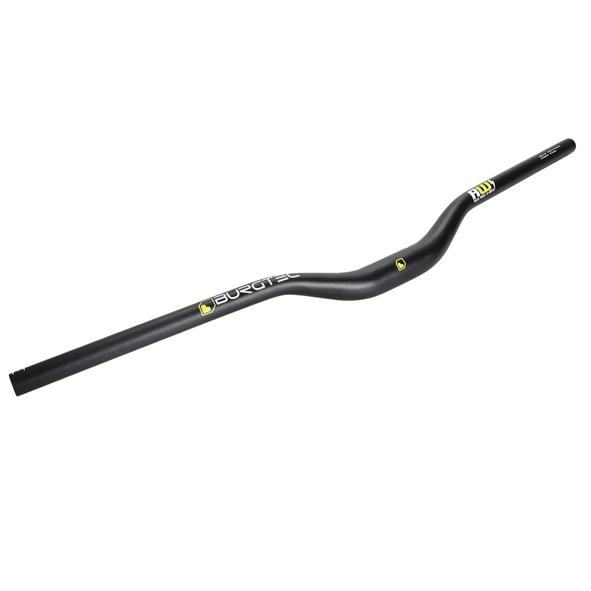 Kierownica BURGTEC RIDE WIDE E-BIKE Rise 35mm 800mm czarna