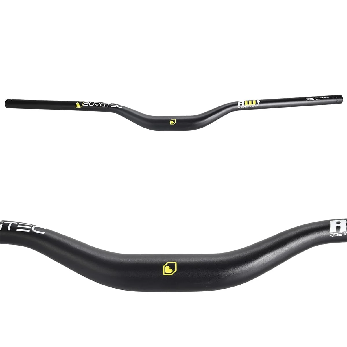 Kierownica BURGTEC RIDE WIDE E-BIKE Rise 35mm 800mm czarna - Image 2