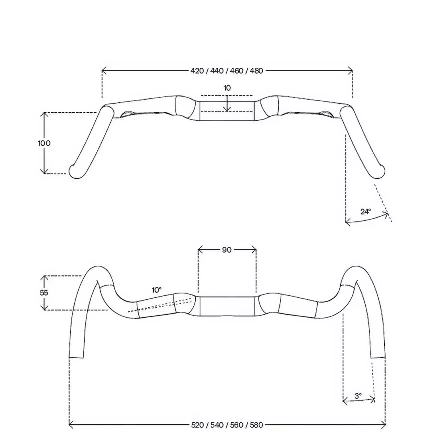 Kierownica DEDA GERA ALU 24° POB Finish - Image 9