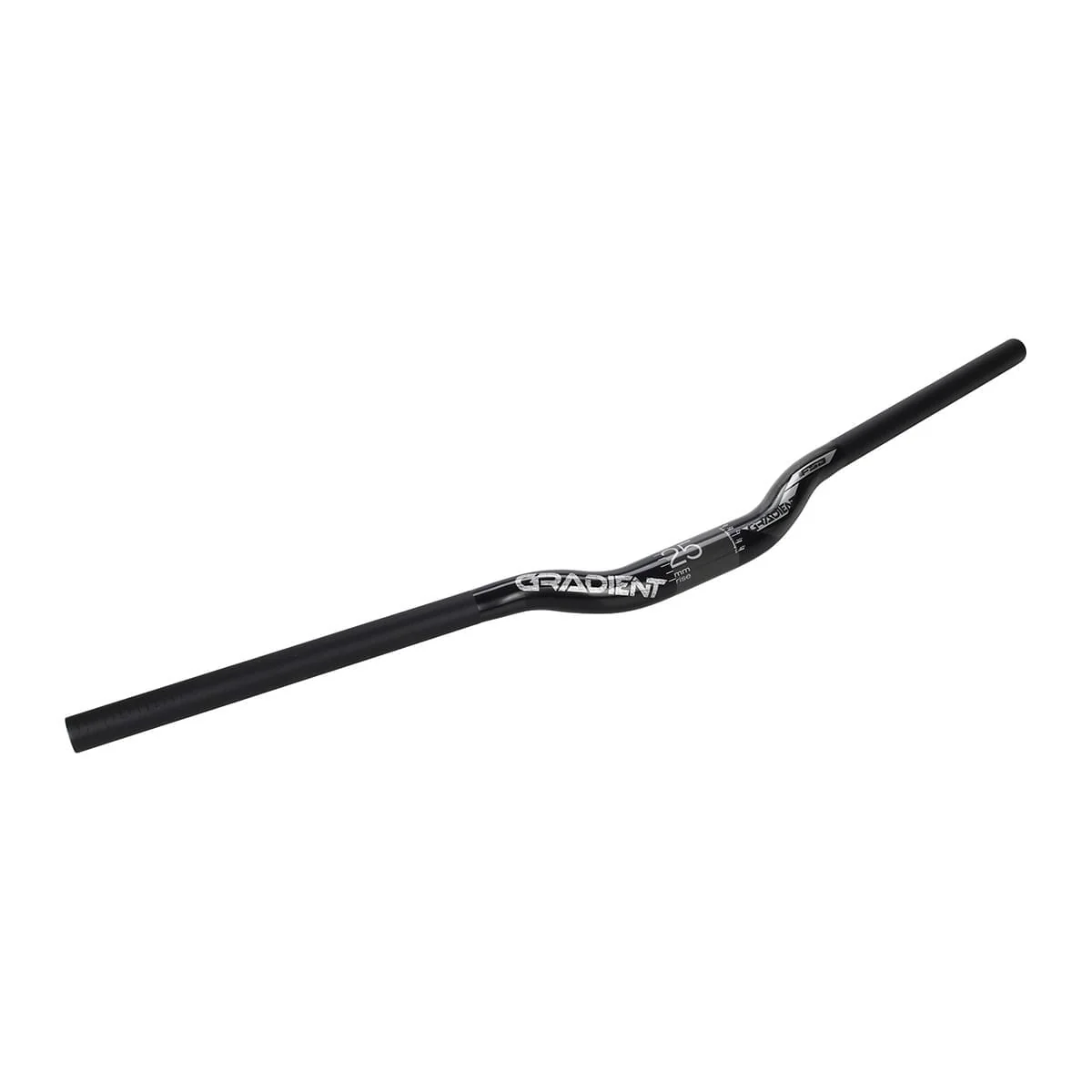 Kierownica FSA GRADIENT Aluminium Rise 25mm 31.8/800mm czarna - Image 2