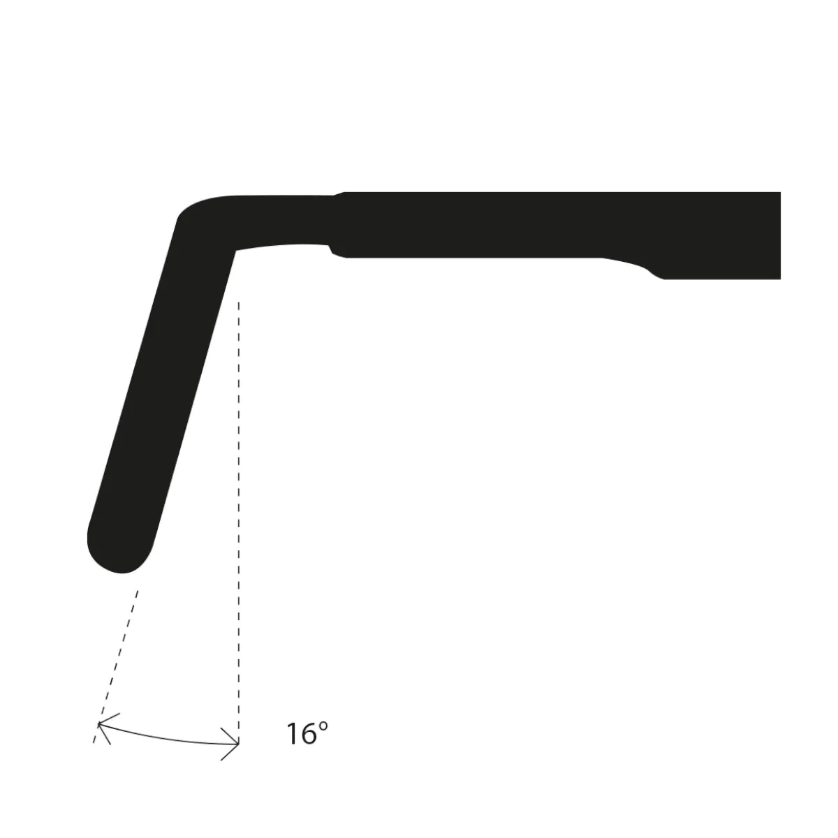 Kierownica Gravel DEDA SUPERZERO CARBONE UD POB Finish Flare 16° - Image 7