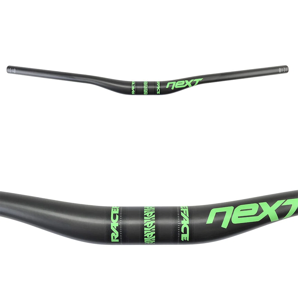 Kierownica RACE FACE NEXT Rise 20mm 760mm Carbon/Green - Image 2
