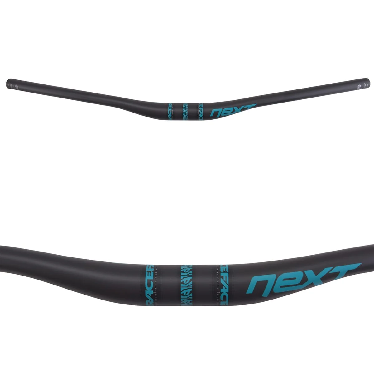 Kierownica RACE FACE NEXT Rise 20mm 760mm Carbon/Turquoise - Image 2