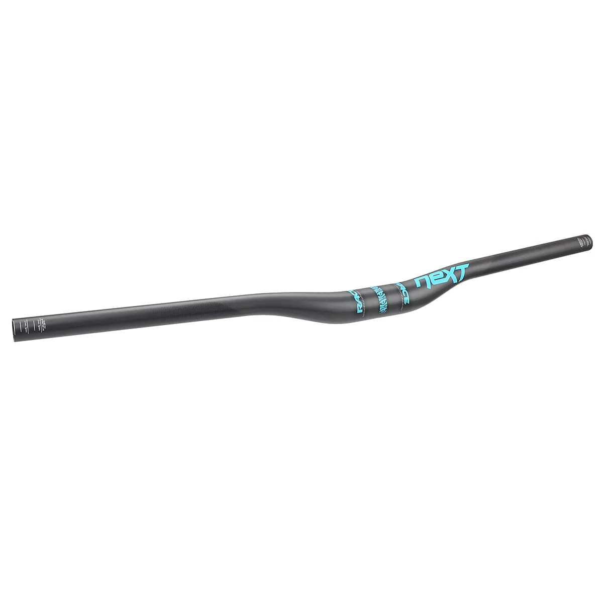 Kierownica RACE FACE NEXT Rise 20mm 760mm karbonowa/niebieska
