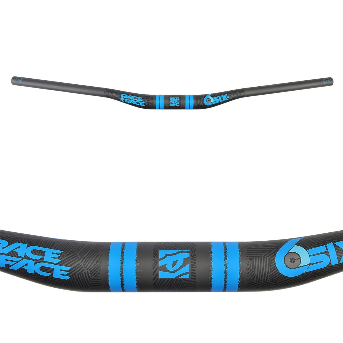 Kierownica RACE FACE SIXC Carbon Rise 20mm 820mm Blue