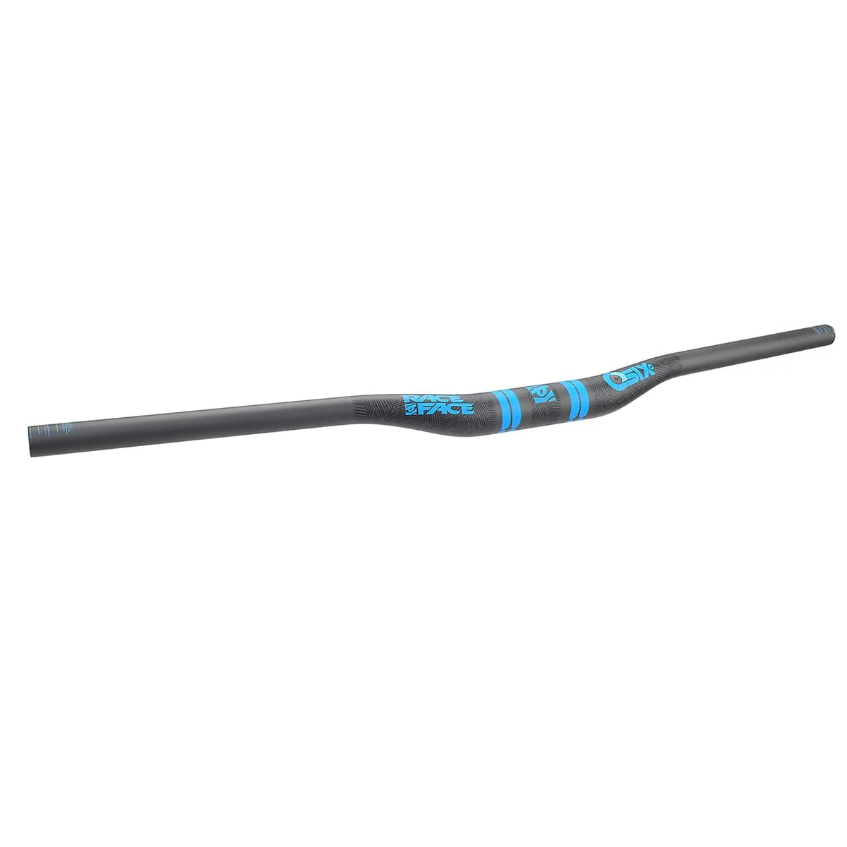 Kierownica RACE FACE SIXC Carbon Rise 20mm 820mm Blue - Image 2