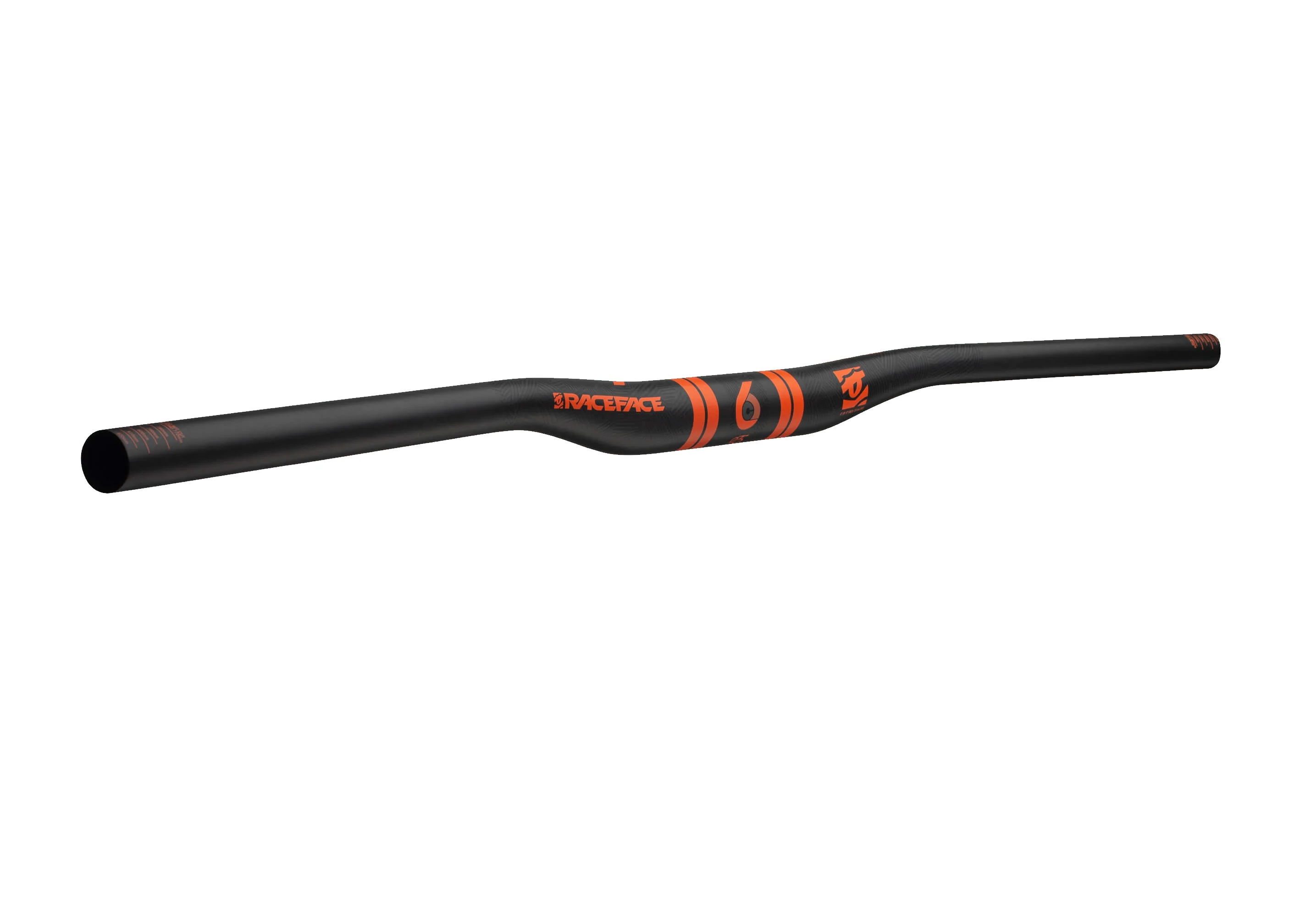 Kierownica RACE FACE SIXC Carbon Rise 20mm 820mm Orange - Image 2