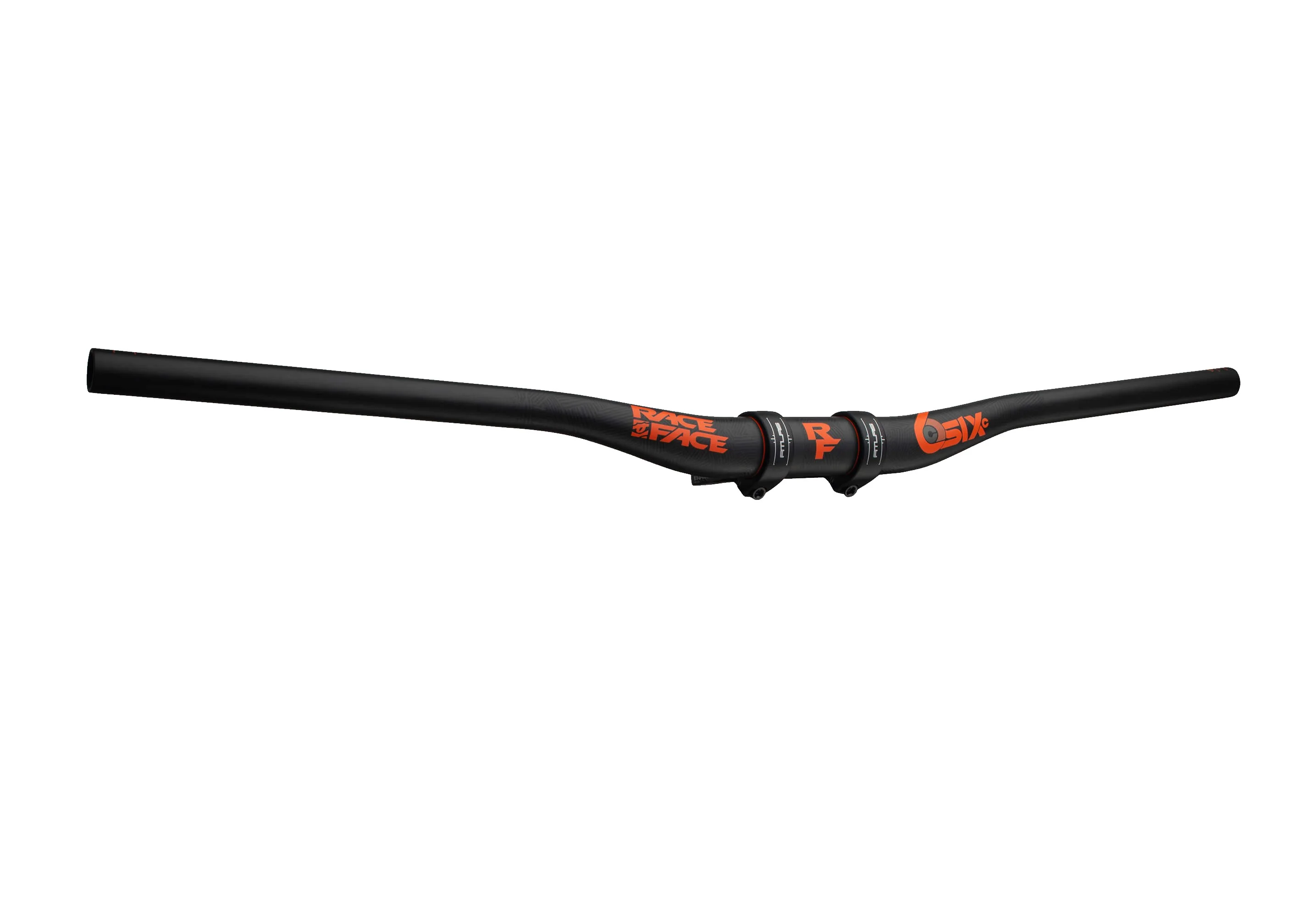 Kierownica RACE FACE SIXC Carbon Rise 20mm 820mm Orange - Image 3
