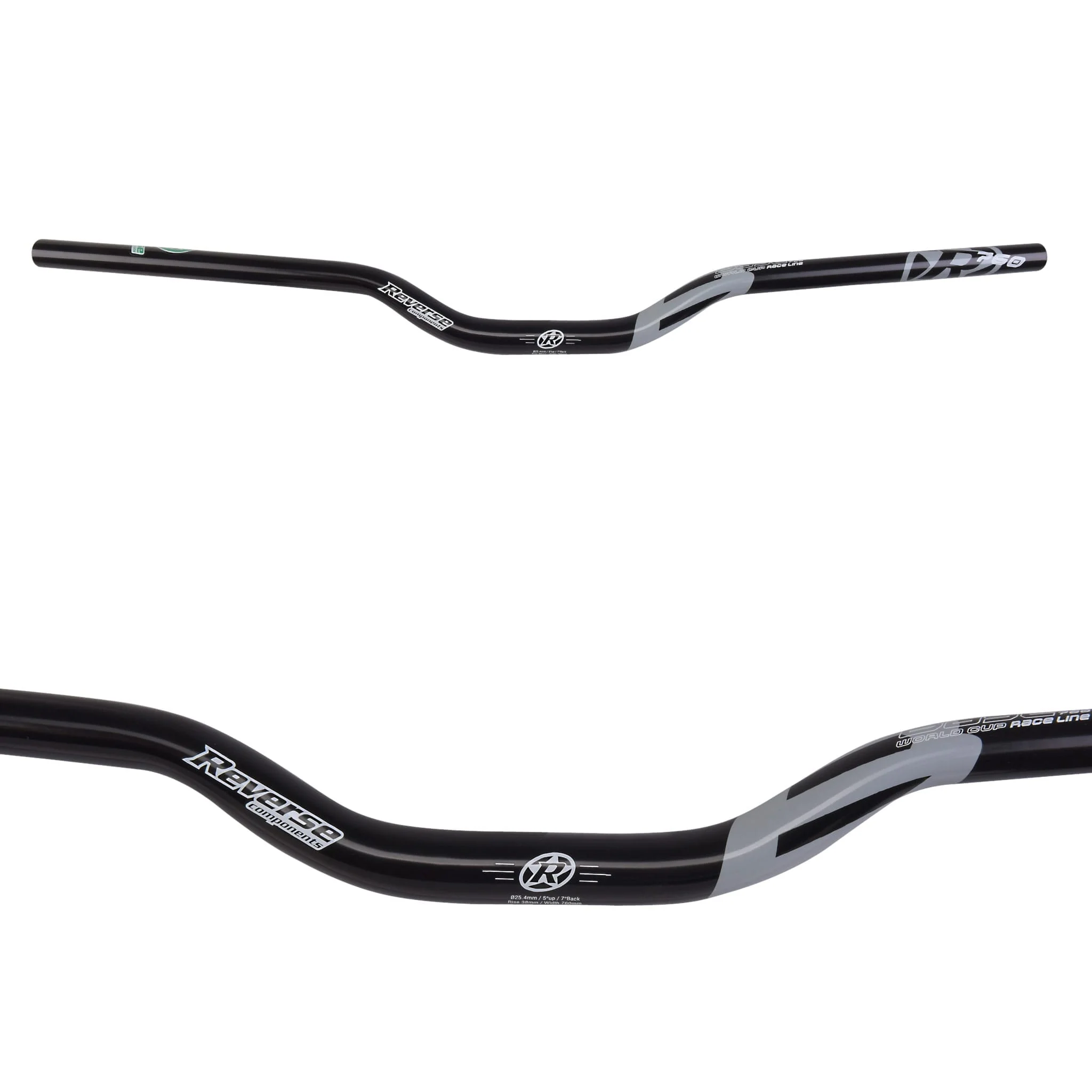 Kierownica REVERSE COMPONENTS BASE Rise 38 mm 760 mm czarna