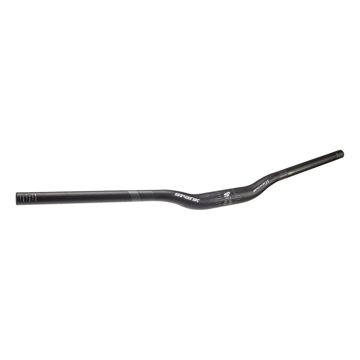 Kierownica SPANK SPIKE 35 VIBROCORE Rise 25mm 820mm czarna - Image 2