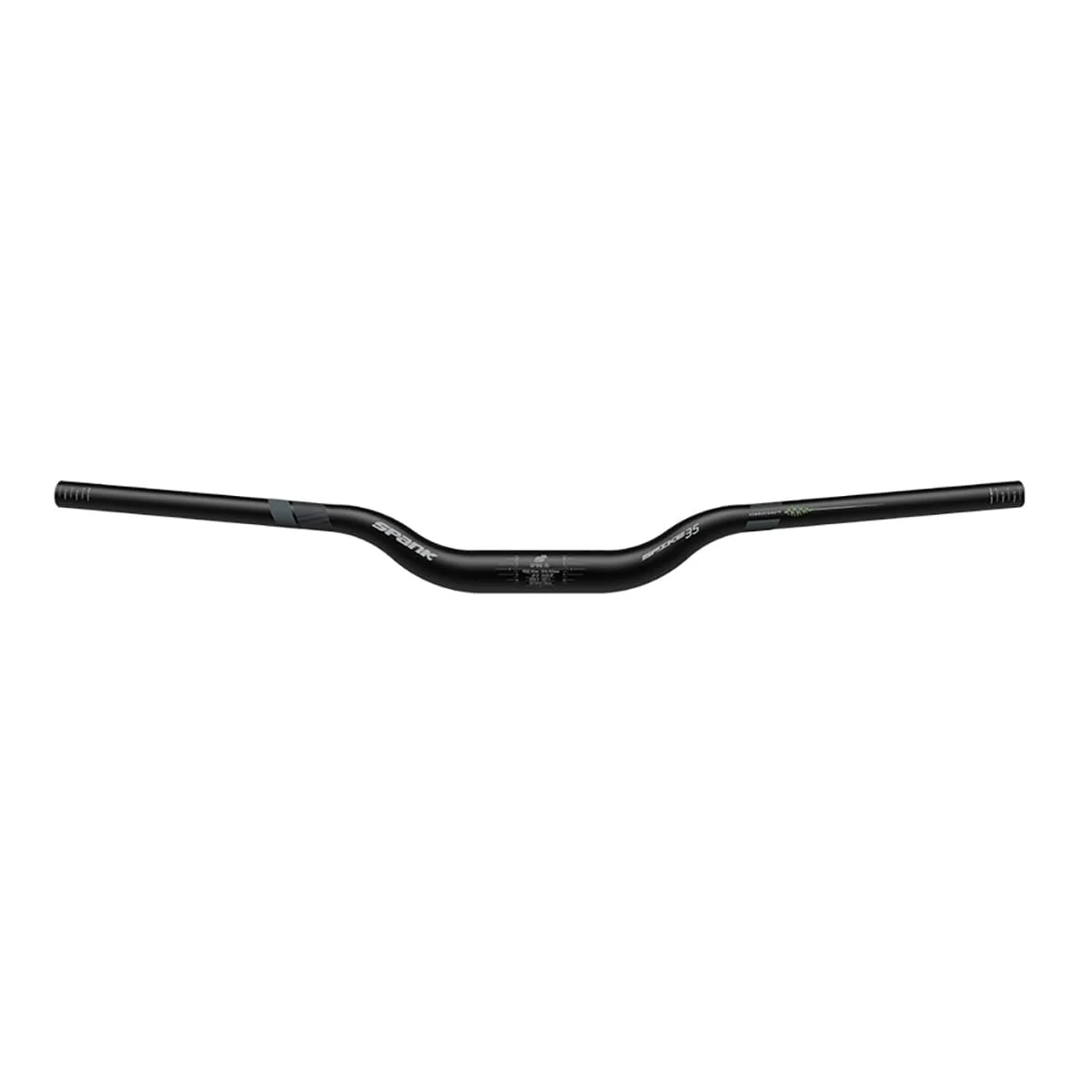 Kierownica SPANK SPIKE 35 VIBROCORE Rise 40mm 820mm czarna
