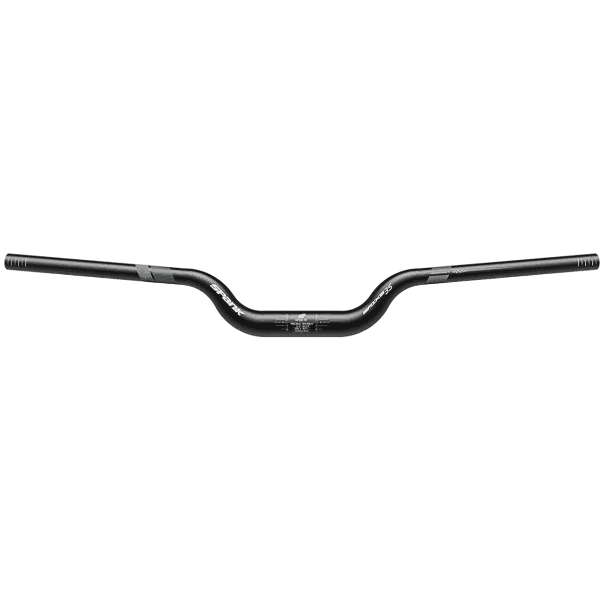 Kierownica SPANK SPIKE 35 VIBROCORE Rise 60mm 820mm czarna