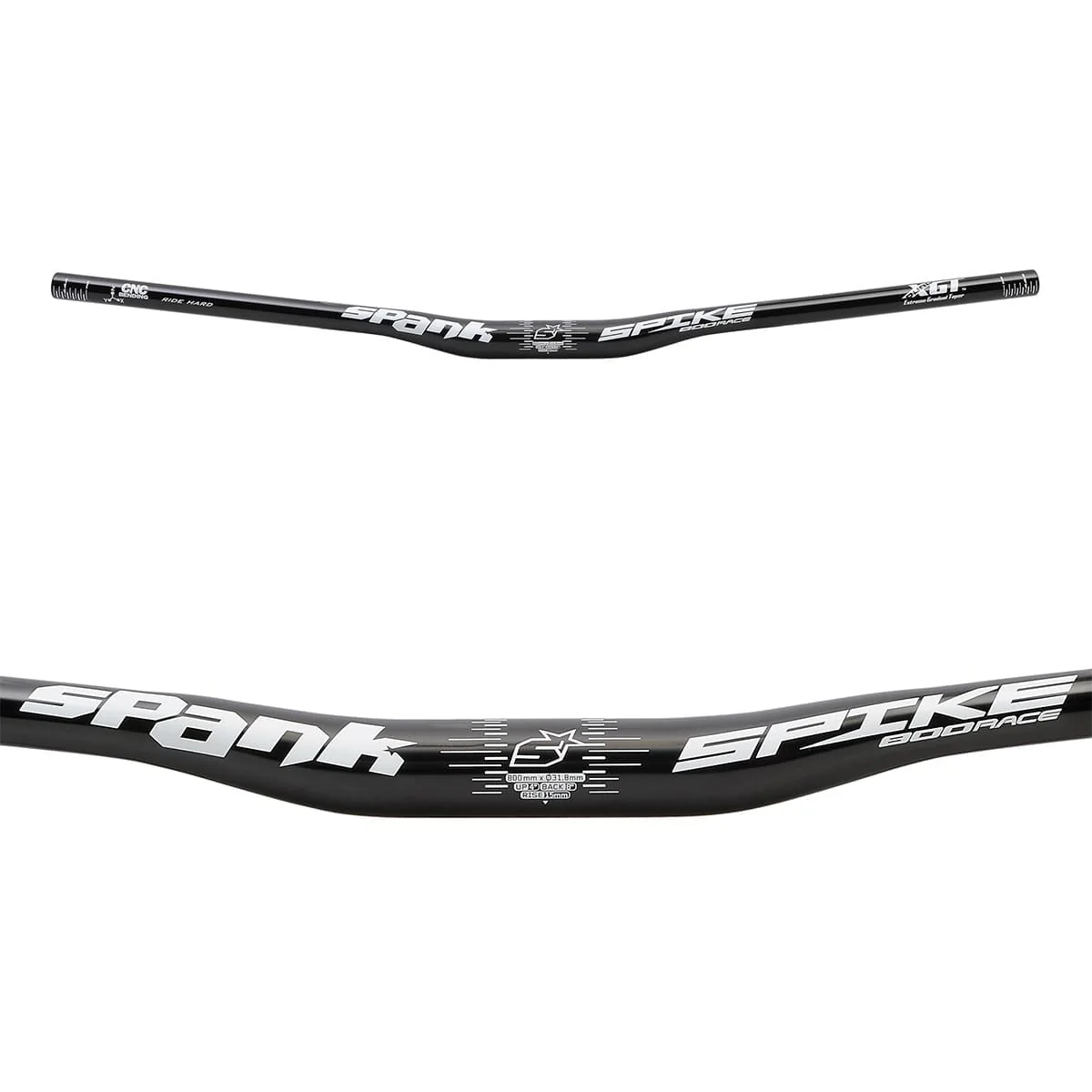 Kierownica SPANK SPIKE 800 RACE Rise 15mm 800mm czarna - Image 2