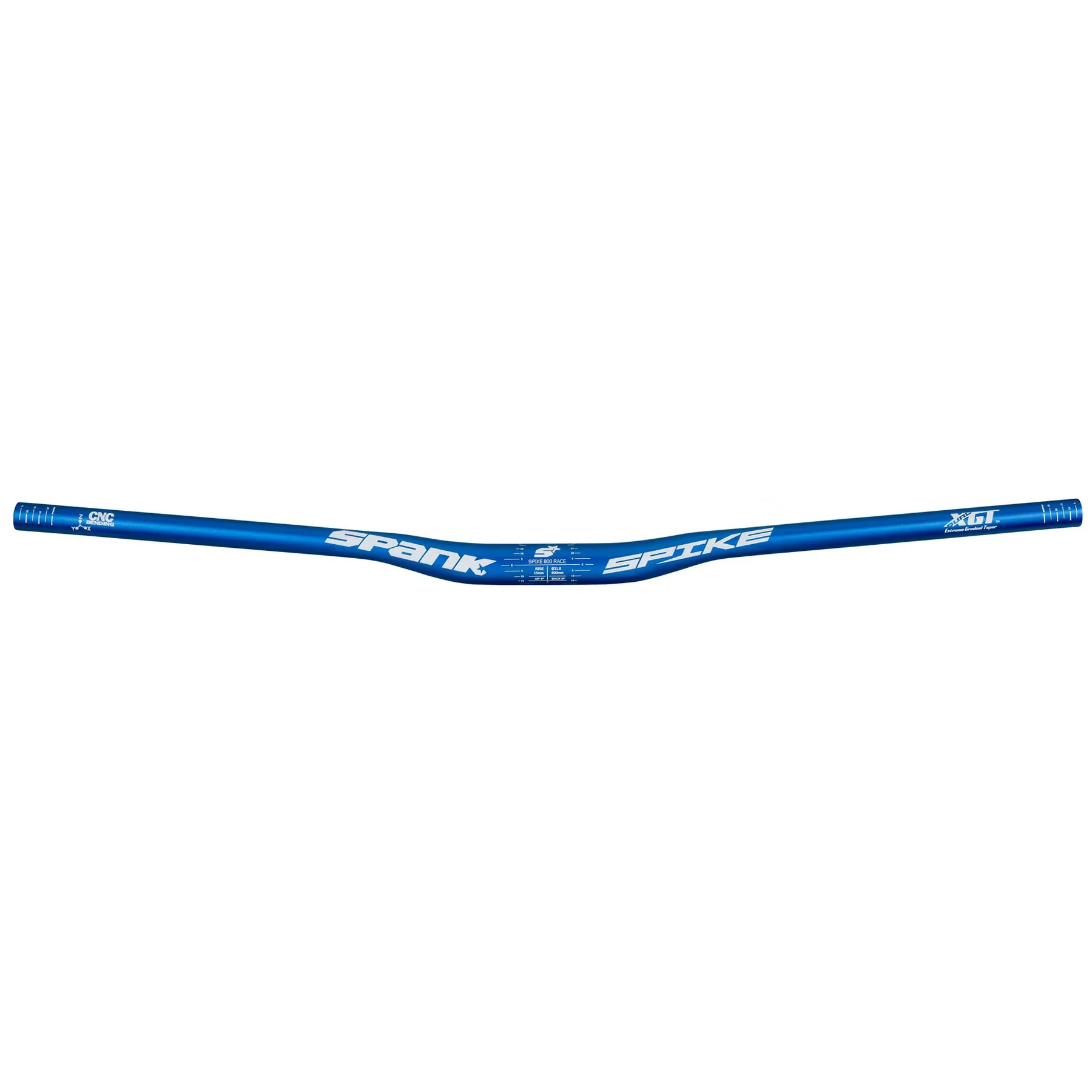 Kierownica SPANK SPIKE 800 RACE Rise 15mm 800mm Niebieska
