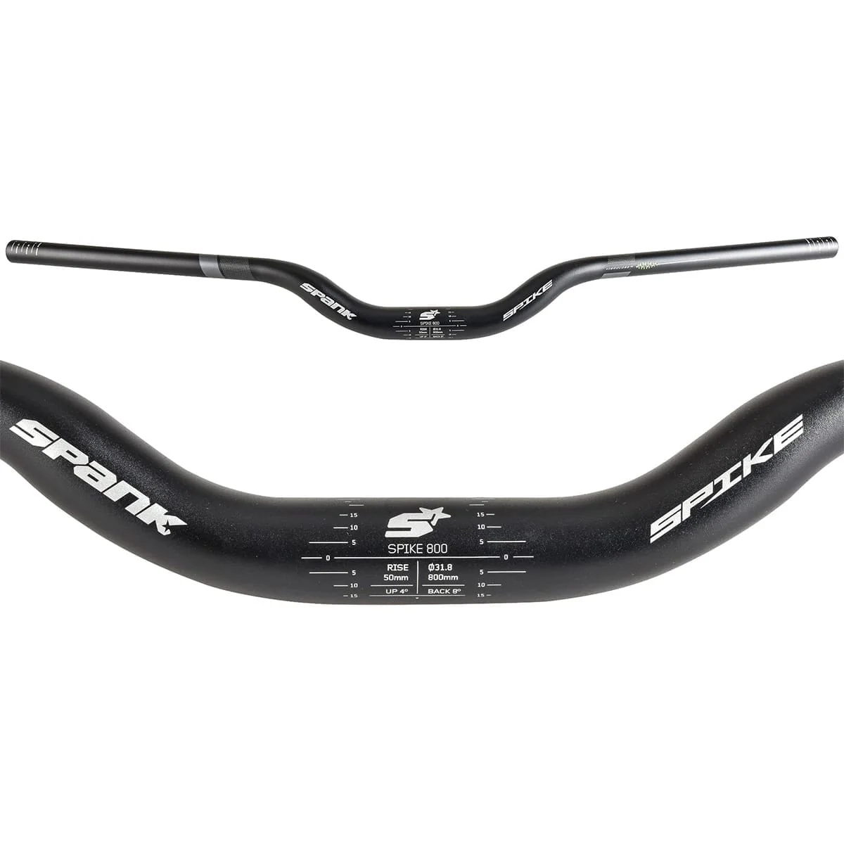 Kierownica SPANK SPIKE 800 Rise 50 mm 31,8/800 mm czarna - Image 2