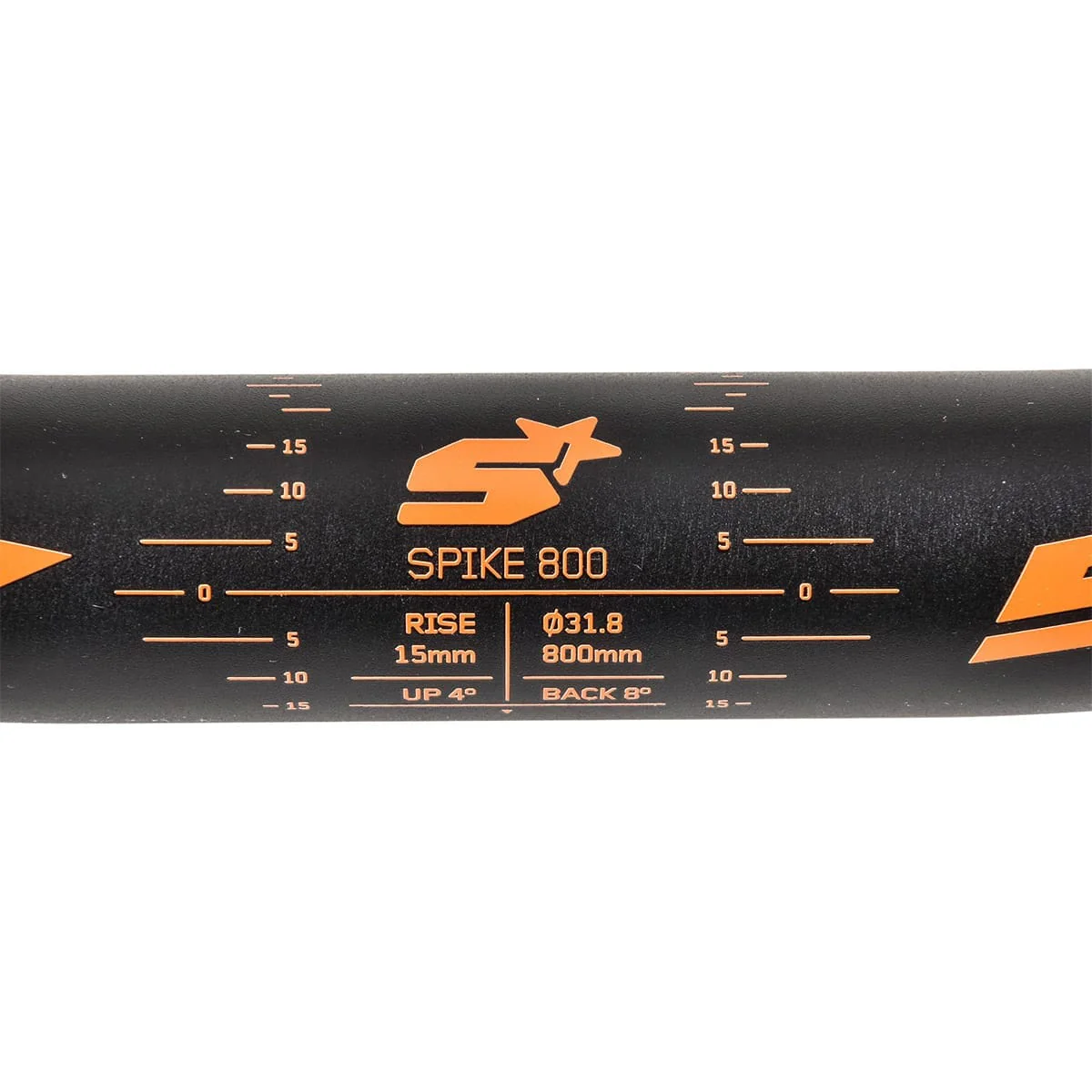 Kierownica SPANK SPIKE 800 VIBROCORE Rise 15mm 800mm pomarańczowa - Image 5