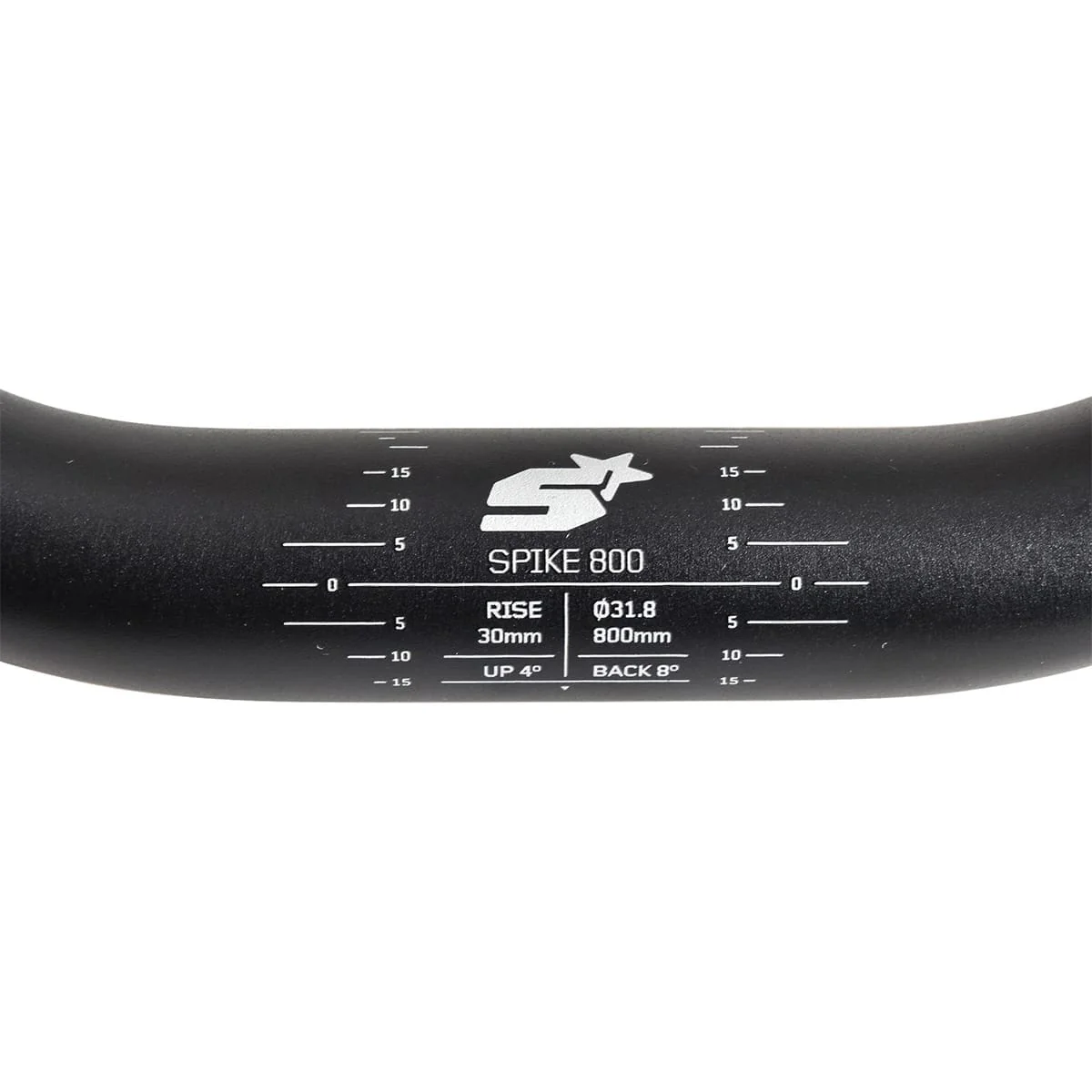 Kierownica SPANK SPIKE 800 VIBROCORE Rise 30mm 800mm Grey - Image 3