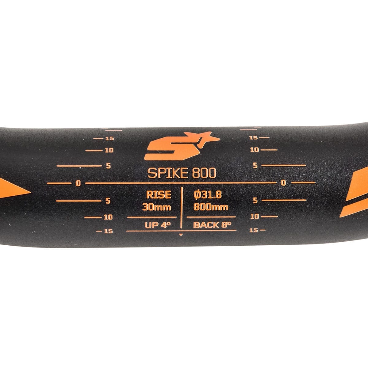 Kierownica SPANK SPIKE 800 VIBROCORE Rise 30mm 800mm pomarańczowa - Image 3
