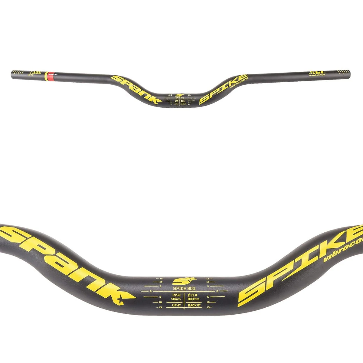 Kierownica SPANK SPIKE 800 VIBROCORE Rise 50mm 800mm TEAM EDITION - Image 2