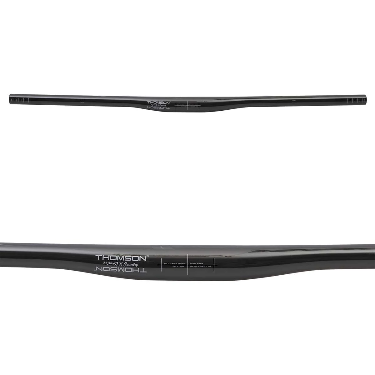 Kierownica THOMSON MTB Carbon Rise 5mm 730mm - Image 2