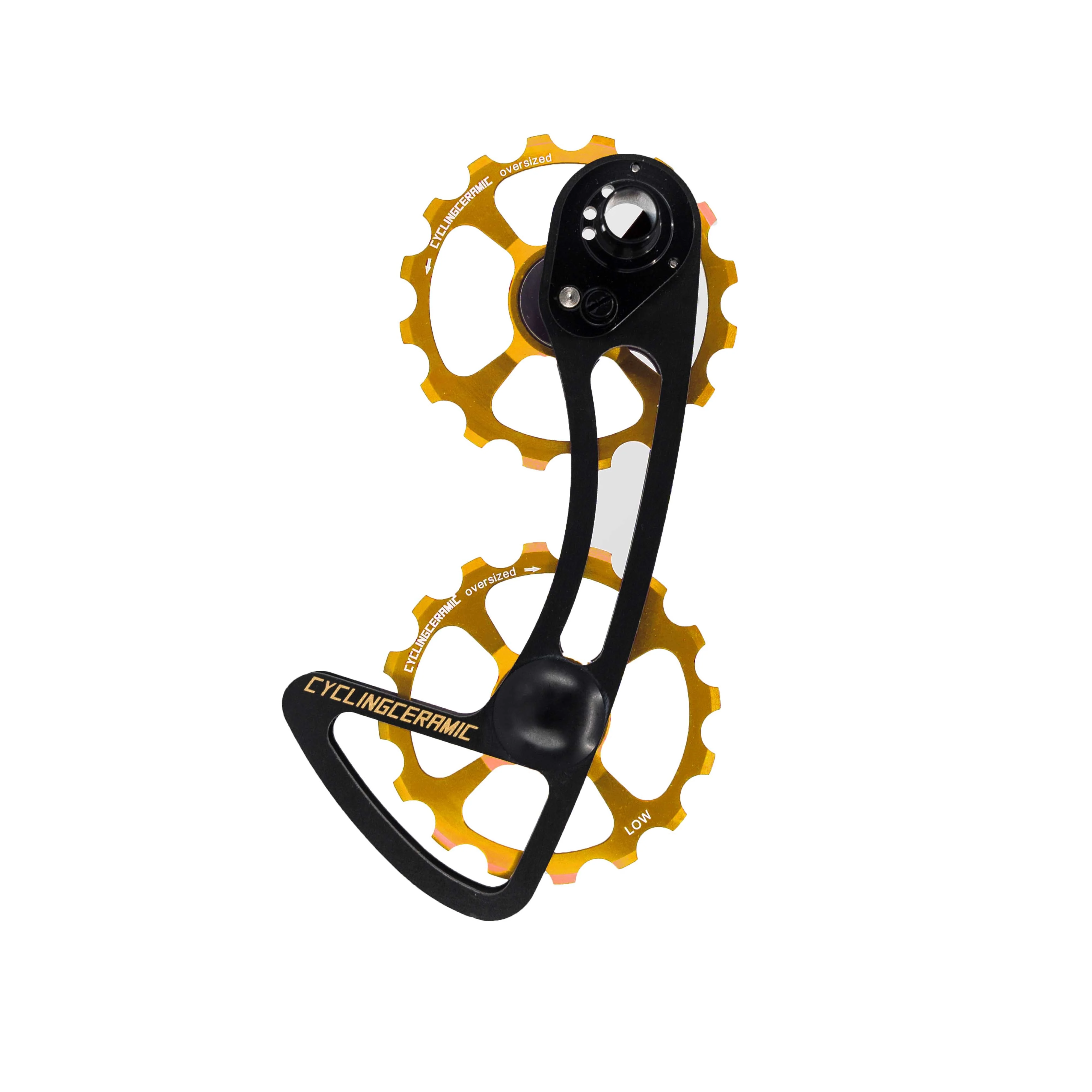 Klatka tylnej przerzutki 10/11V CYCLINGCERAMIC 16/16 Sram Gold