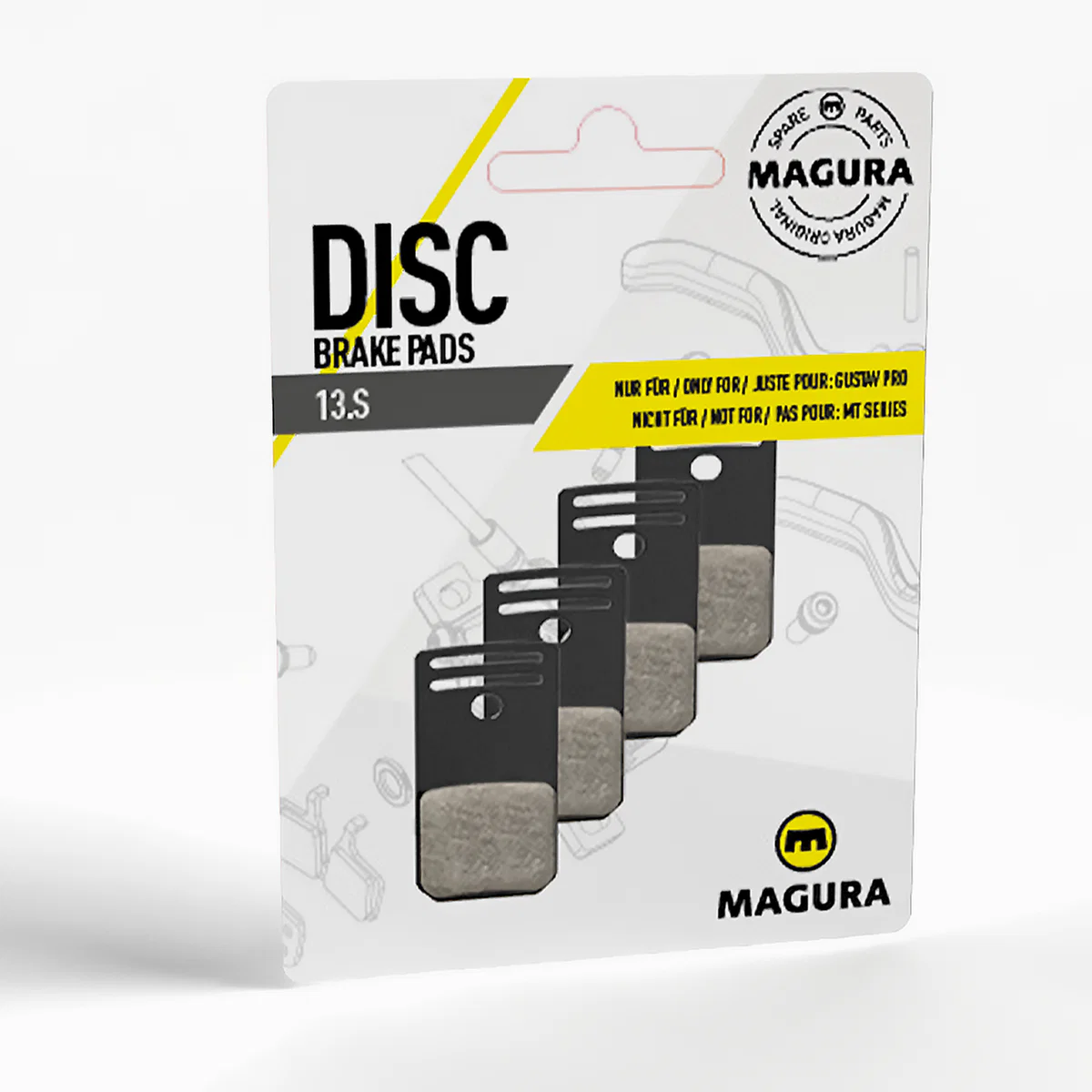 MAGURA GUSTAV PRO 13.S Organiczne płytki krwi (opakowanie 4 szt.) - Image 2