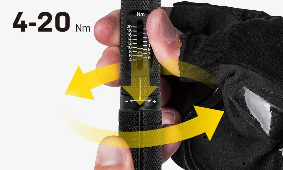 Klucz dynamometryczny Torq TOPEAK STICK PRO (4-20 Nm) - Image 4