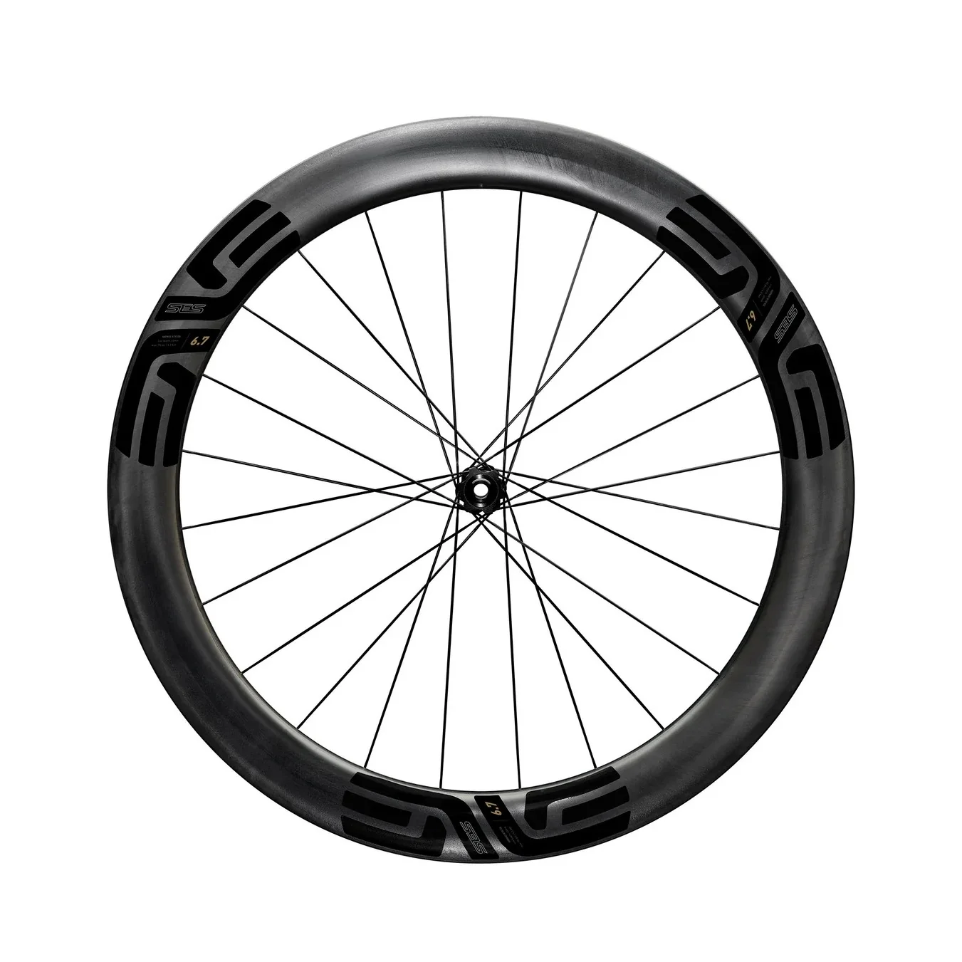 Przednie koło ENVE SES 6.7 Tubeless Ready (Center Lock) czarne - Image 2