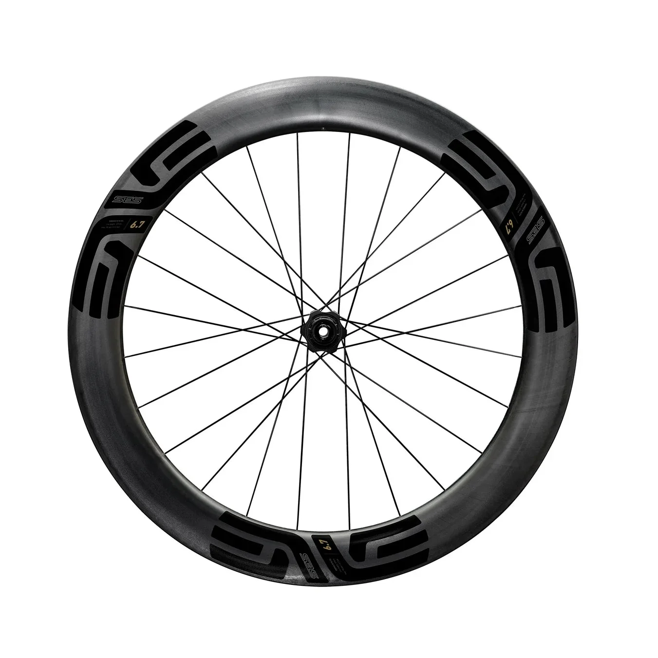 Koło tylne ENVE SES 6.7 Tubeless Ready (Center Lock) czarne - Image 2