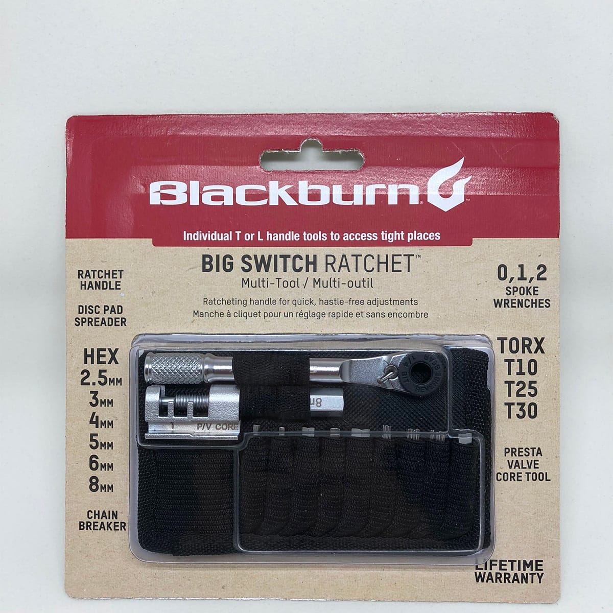 Kompaktowy klucz z grzechotką BLACKBURN BIG SWITCH RATCHET - Image 12