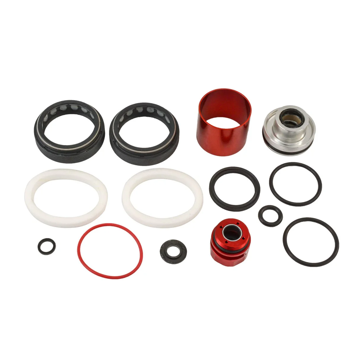 Kompletny zestaw uszczelek do widelców ROCKSHOX ZEB Dual Positions Air Select+/Ultimate A1 (2021)