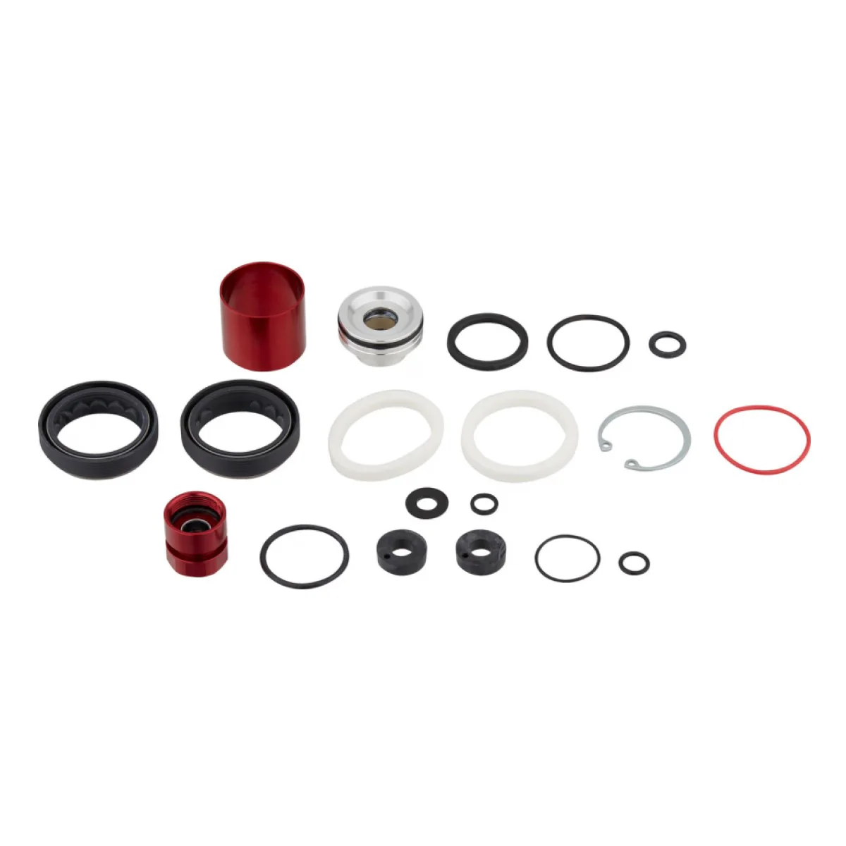 Kompletny zestaw uszczelek do widelców ROCKSHOX ZEB SELECT+ A2+/ULTIMATE A2+ DUAL POSITION (2023+)