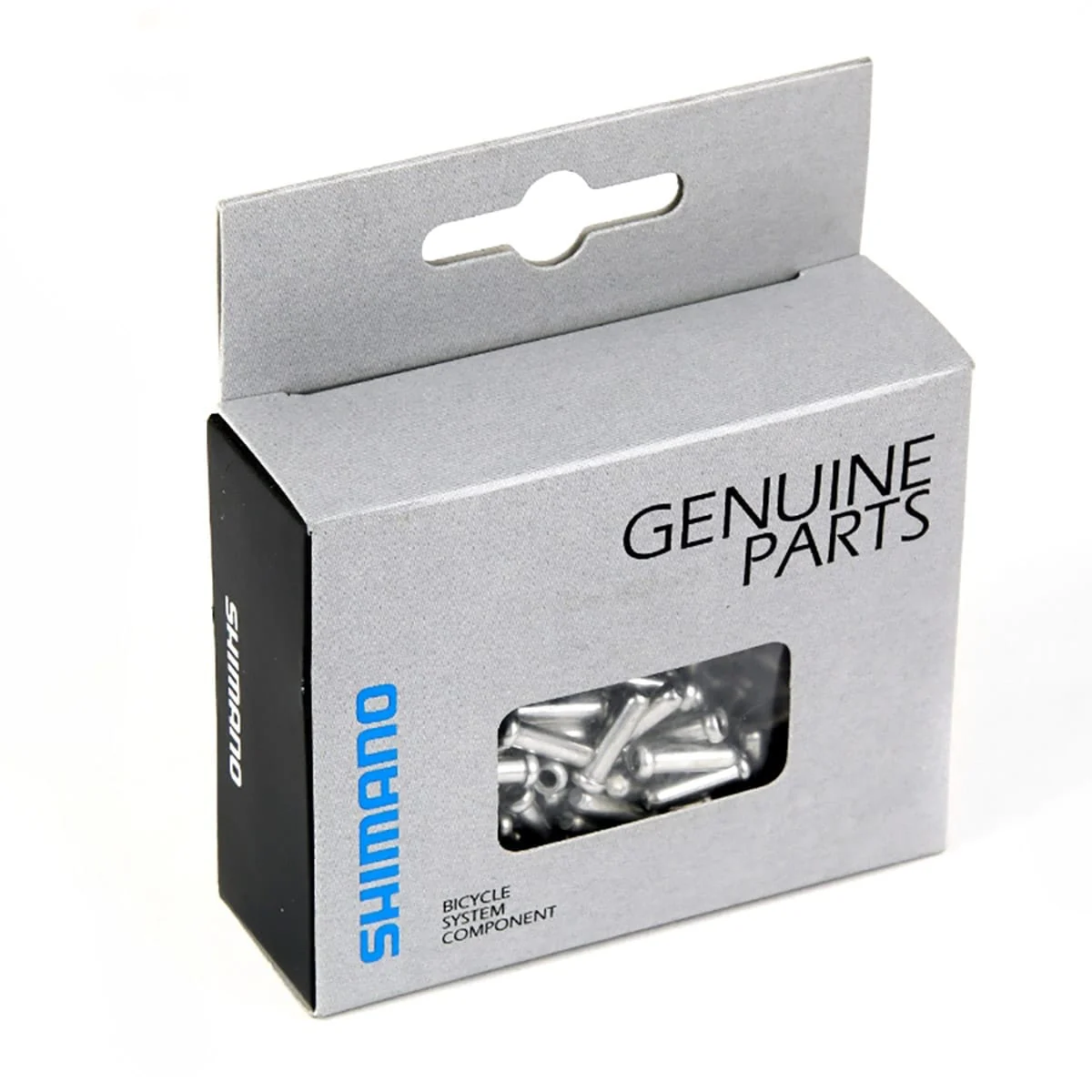 Końcówki linki przerzutki SHIMANO 1,2 mm (x100) #Y62098030