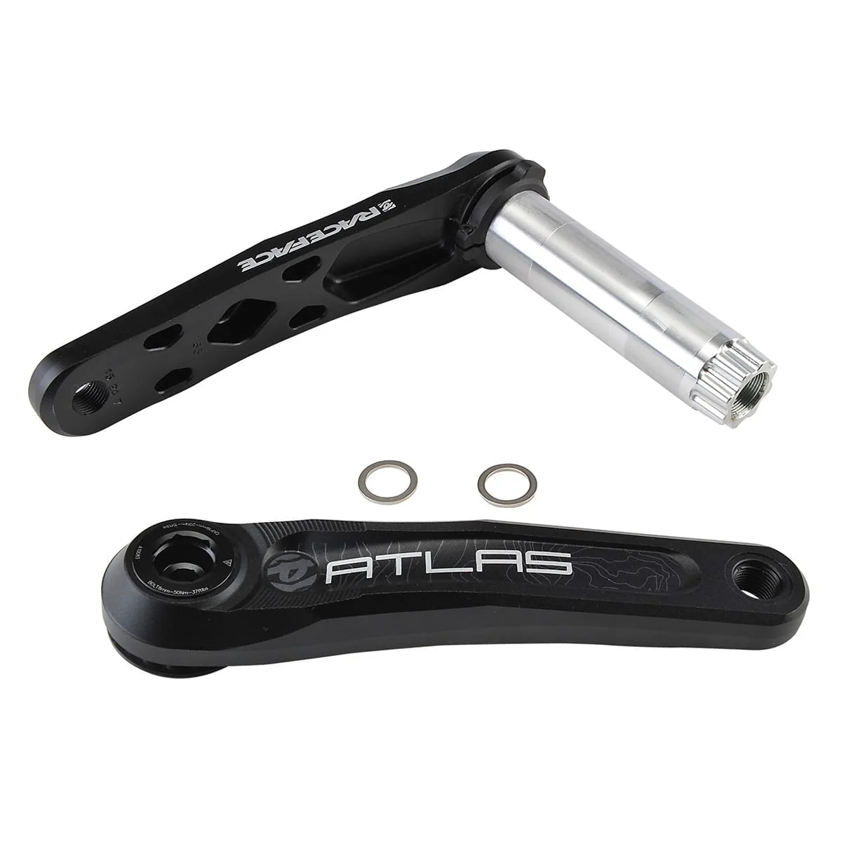 Korby RACE FACE ATLAS CINCH 68/73 mm obudowa czarna