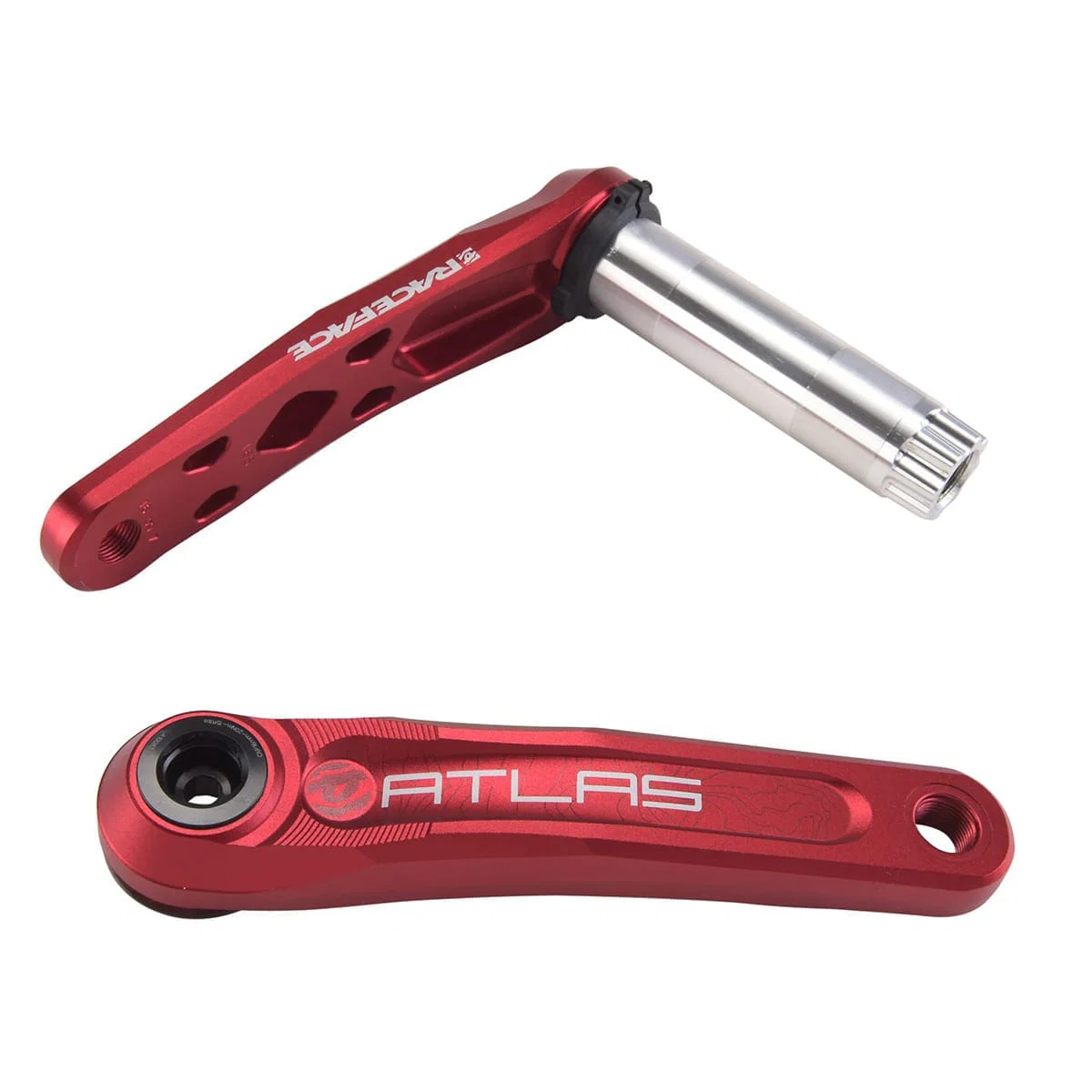 Korby RACE FACE ATLAS CINCH 68/73 mm obudowa czerwona